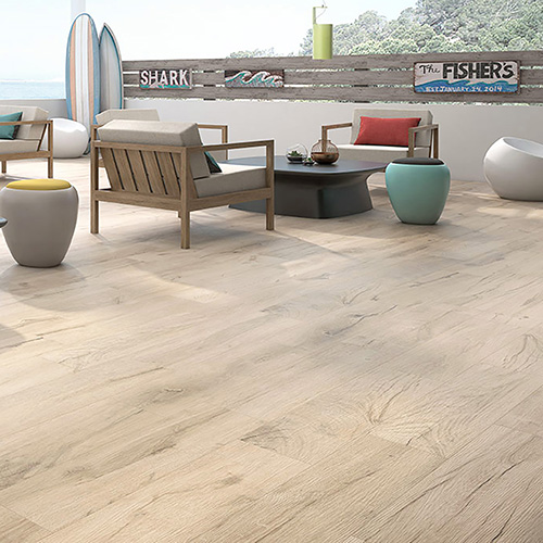 Wood Effect Floor Tiles Crown, Light Grey Wood Effect Ceramic Floor Tiles